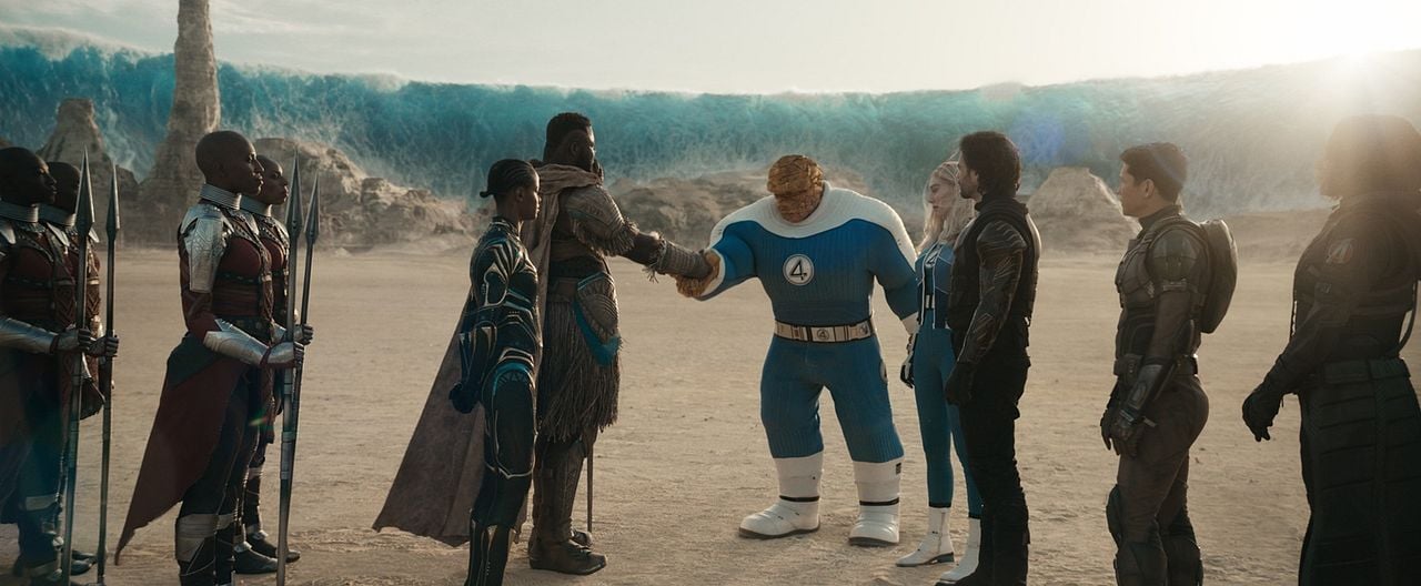 Avengers: Doomsday : Photo Ebon Moss-Bachrach, Sebastian Stan, Vanessa Kirby, Letitia Wright, Hannah John-Kamen, Winston Duke, Danny Ramirez