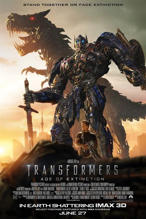 Transformers : l'âge de l'extinction : Affiche