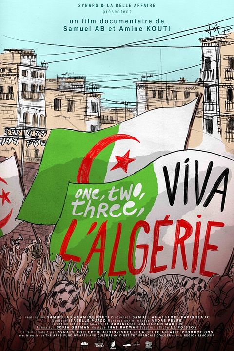 One, Two, Three, Viva l'Algérie ! : Affiche