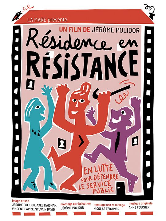 Résidence en résistance : Affiche