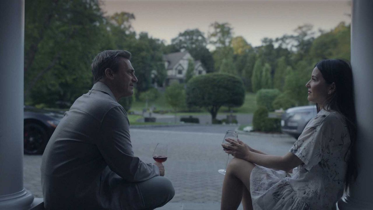 Vrais voisins, faux amis : Photo Jon Hamm, Olivia Munn