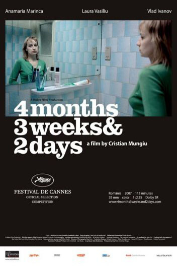 4 mois, 3 semaines, 2 jours : Affiche