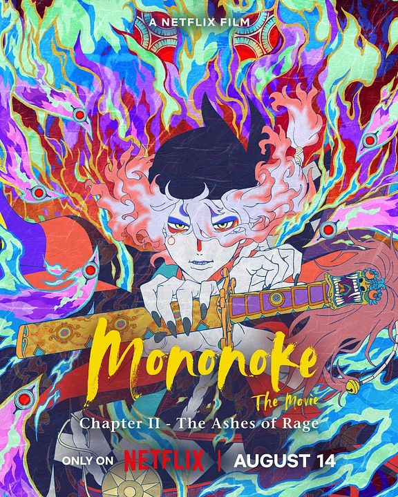 Mononoke, le film : Chapitre II – Les cendres de la rage : Affiche