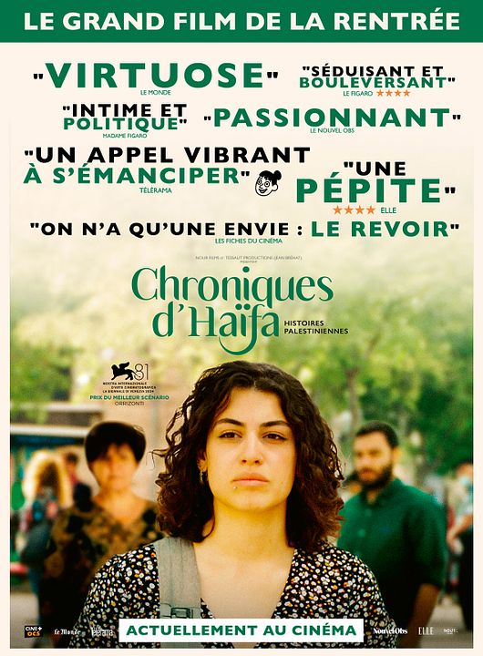Chroniques d'Haïfa - Histoires palestiniennes : Affiche