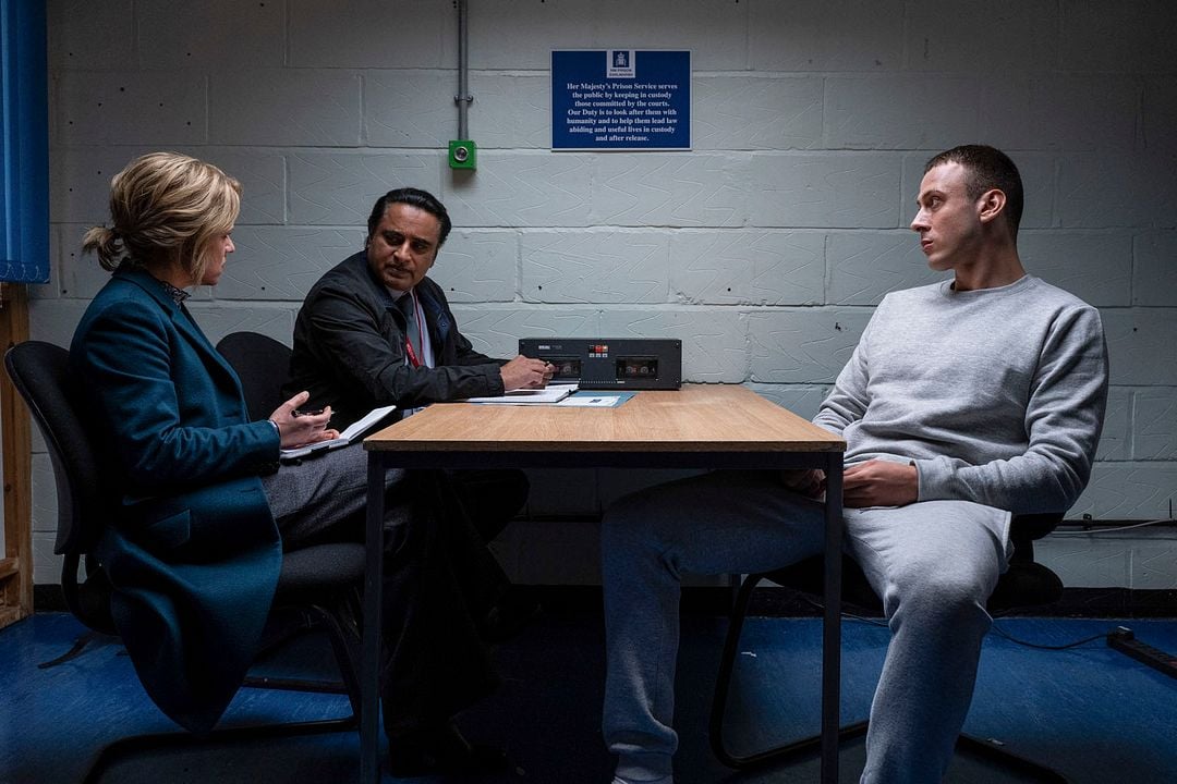 Unforgotten : Photo Sinead Keenan, Sanjeev Bhaskar, Rhys Yates