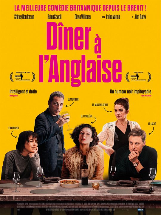 Dîner à l'anglaise : Affiche