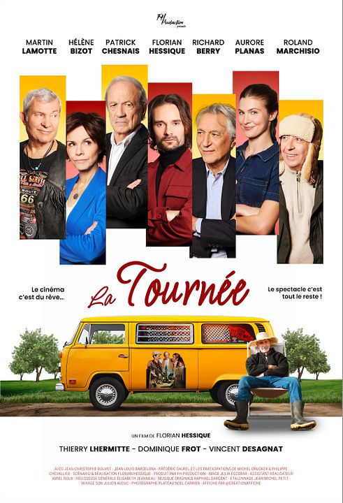 La Tournée : Affiche