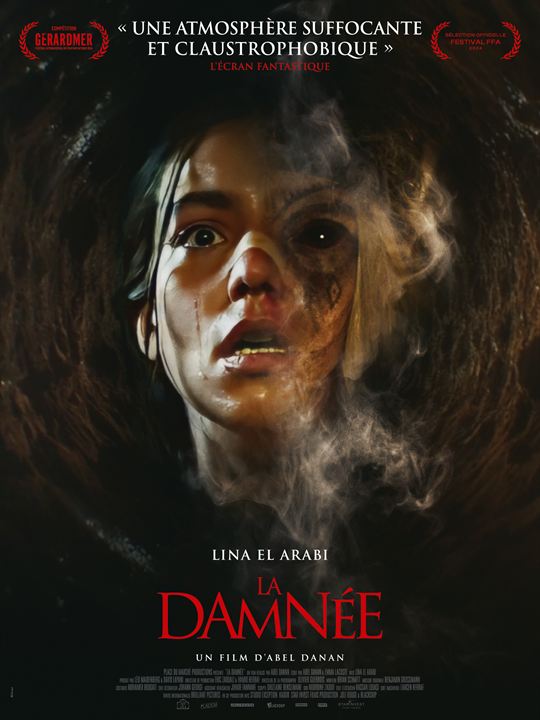 La Damnée : Affiche