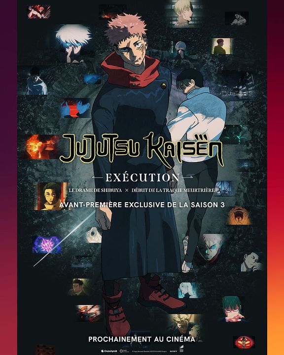 JUJUTSU KAISEN : Exécution : Affiche