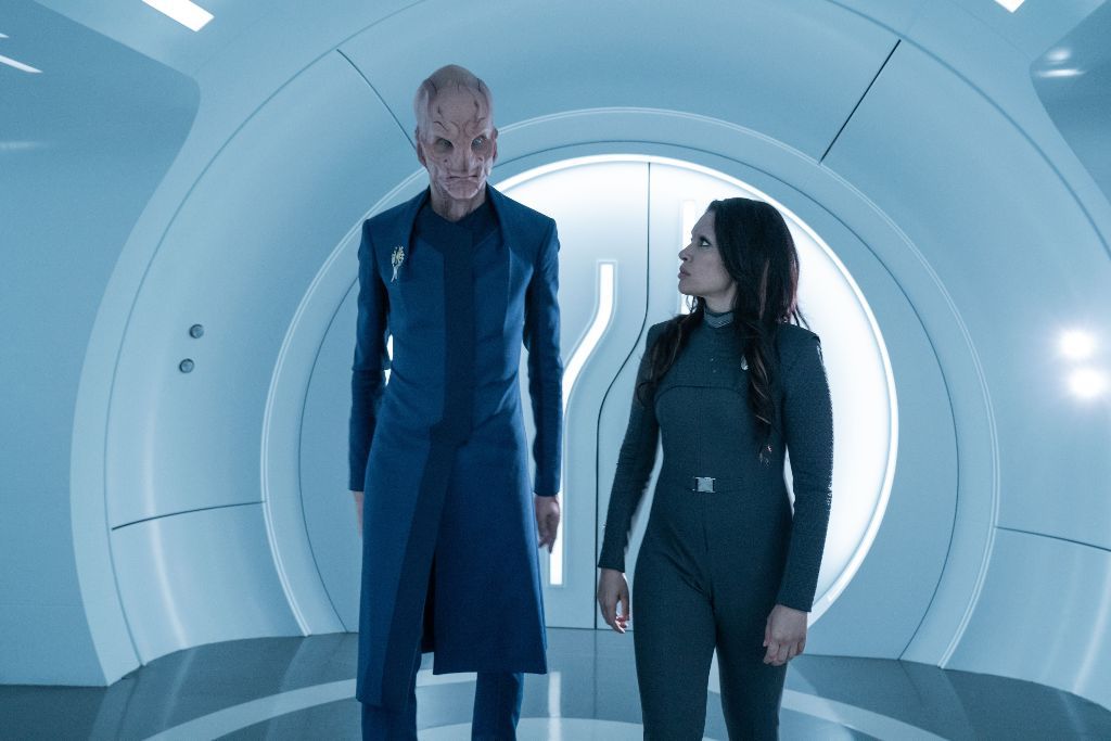 Star Trek: Discovery : Photo Rachael Ancheril, Doug Jones