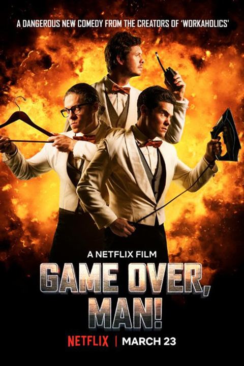 Game Over, Man! : Affiche