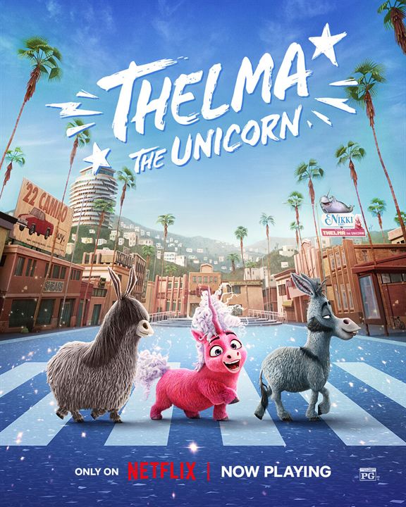 Thelma la licorne : Affiche