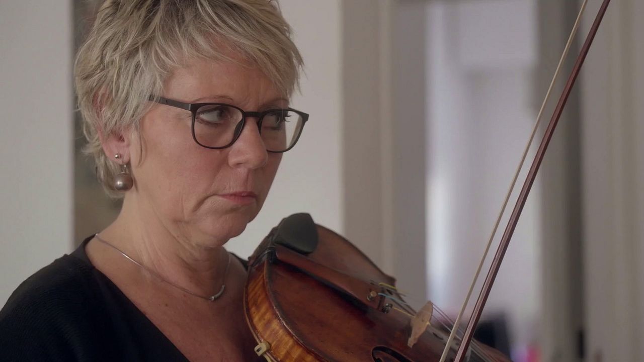 La Leçon de violon : Photo