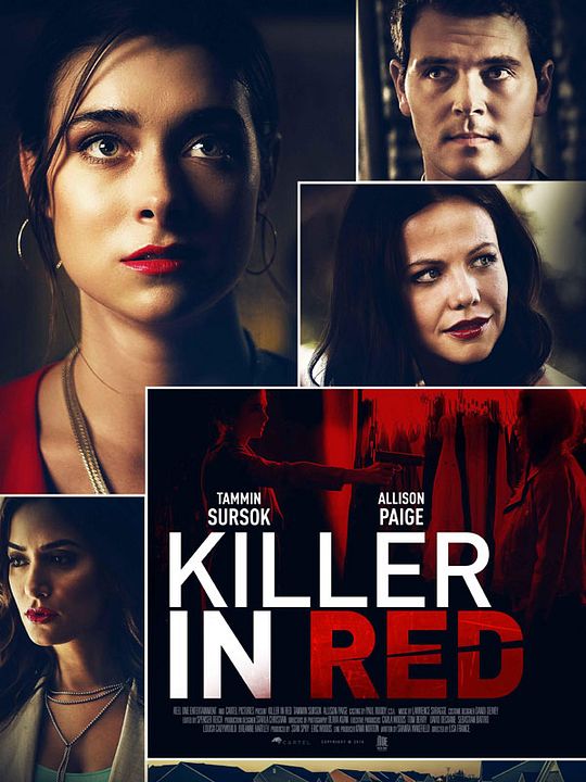 La tueuse en rouge : Affiche