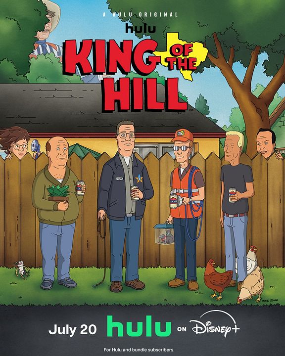 Les Rois du Texas (King of the Hill) : Affiche