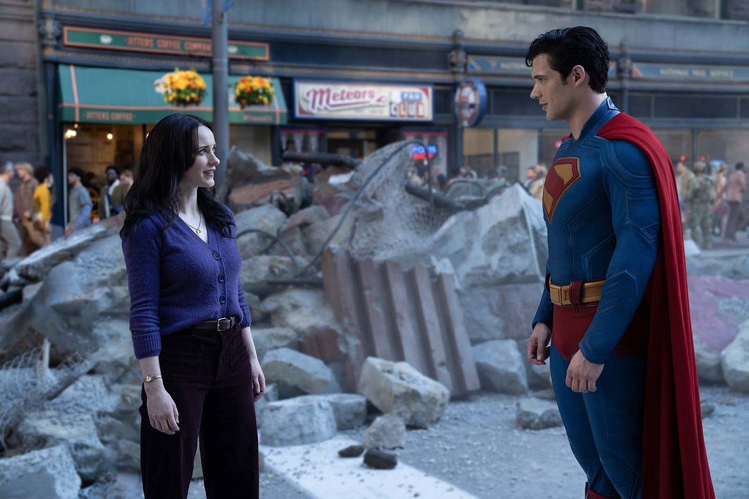Superman : Photo David Corenswet, Rachel Brosnahan