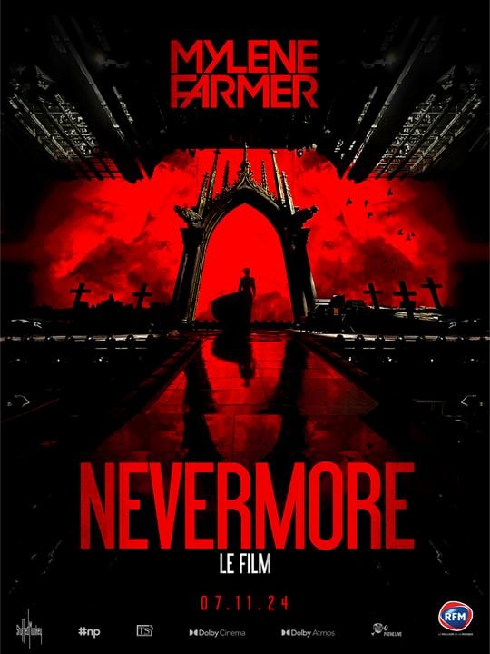 Mylène Farmer - Nevermore - Le Film : Affiche