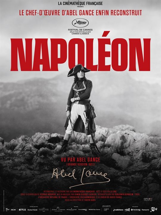 Napoléon vu par Abel Gance partie 1 : Affiche