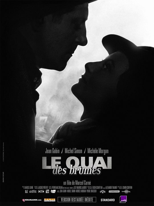 Le Quai des brumes : Affiche