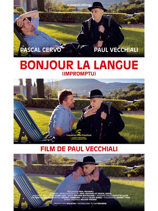 Bonjour la langue (impromptu) : Affiche