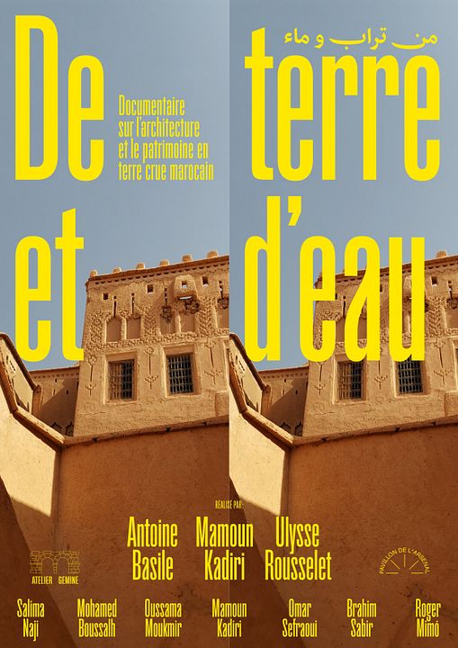 De terre et d’eau : Affiche