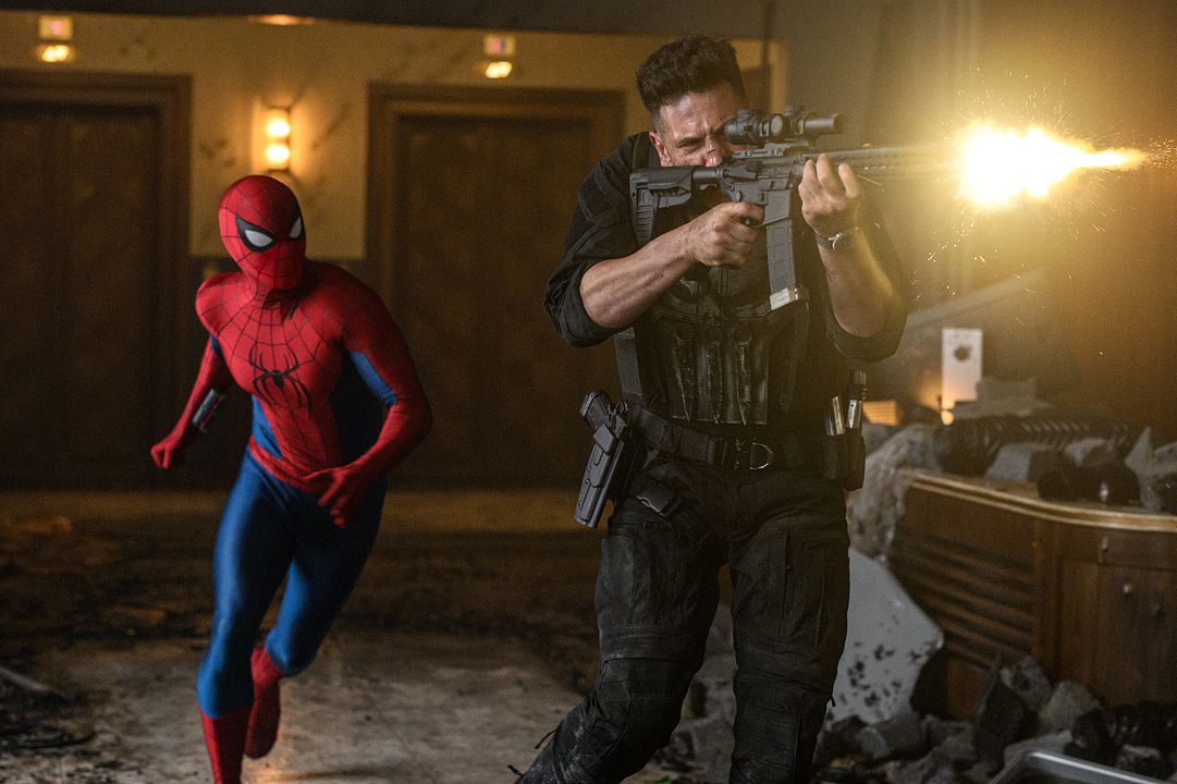 Spider-Man: Brand New Day : Photo Jon Bernthal, Tom Holland