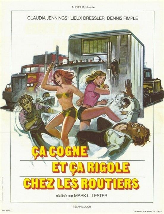 Ça cogne et ça rigole chez les routiers : Affiche