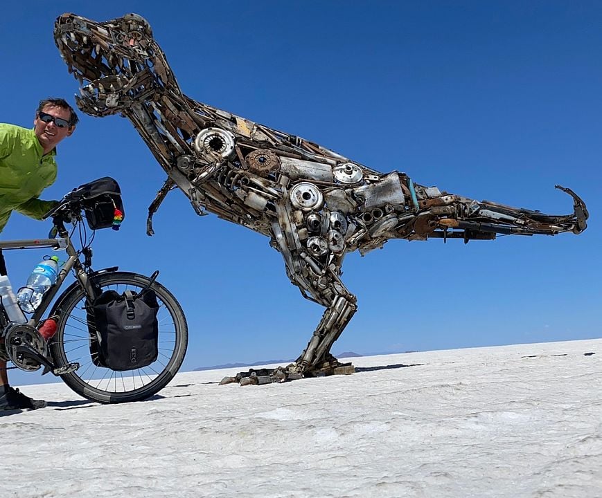 Un an à vélo - Tour du monde au rythme du Djétx : Photo