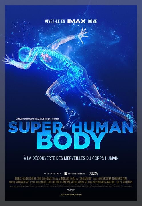 Super human body : Affiche