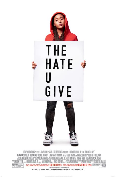 The Hate U Give – La Haine qu’on donne : Affiche