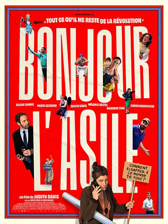 Bonjour l’asile : Affiche