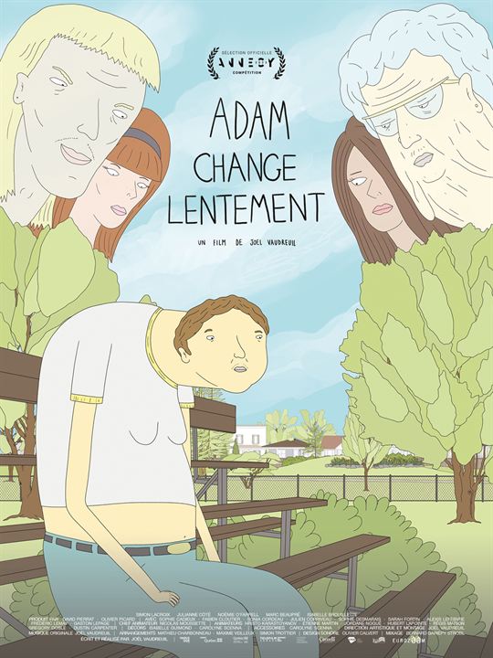 Adam change lentement : Affiche