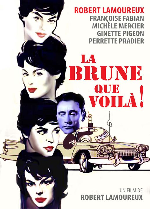 La Brune que voilà : Affiche