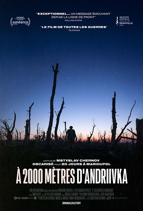 À 2000 mètres d’Andriivka : Affiche