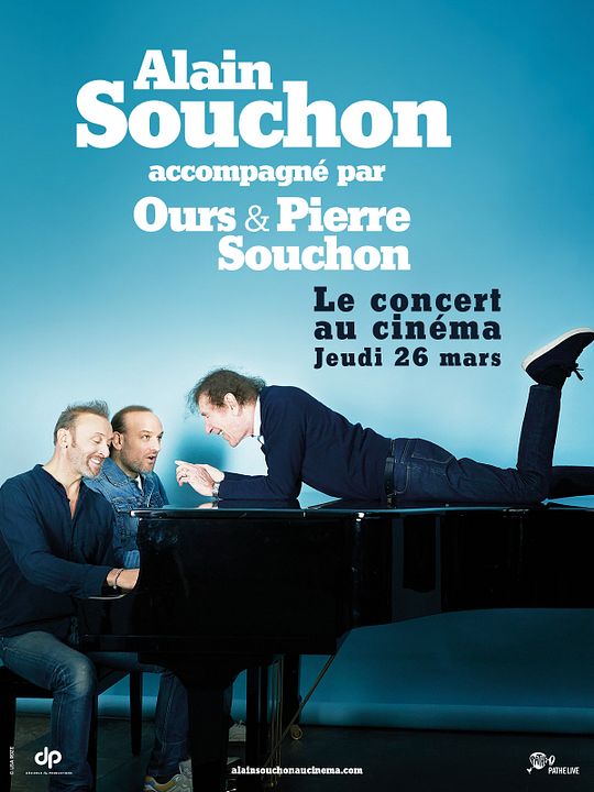 Alain Souchon - Le concert au cinéma : Affiche
