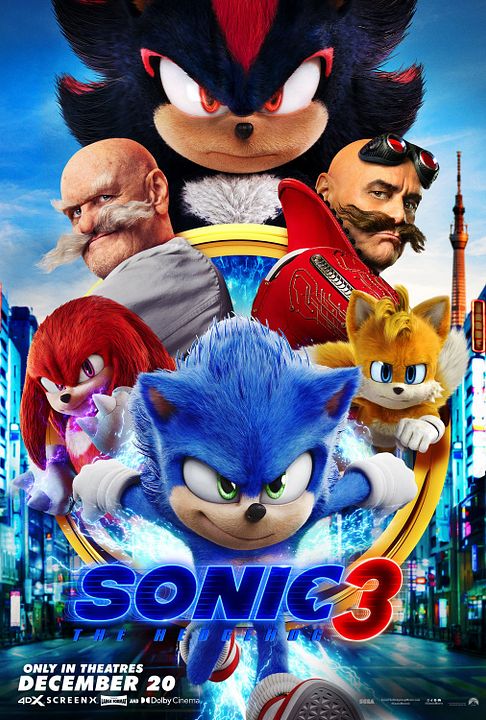 Sonic 3 - le film : Affiche