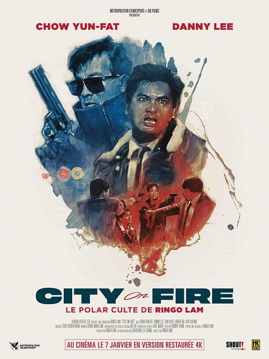 City on fire : Affiche