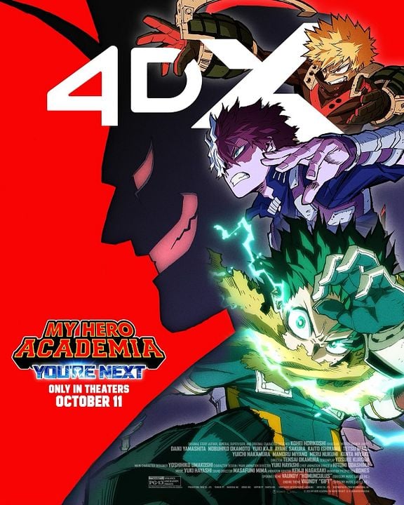 My Hero Academia: You’re Next : Affiche