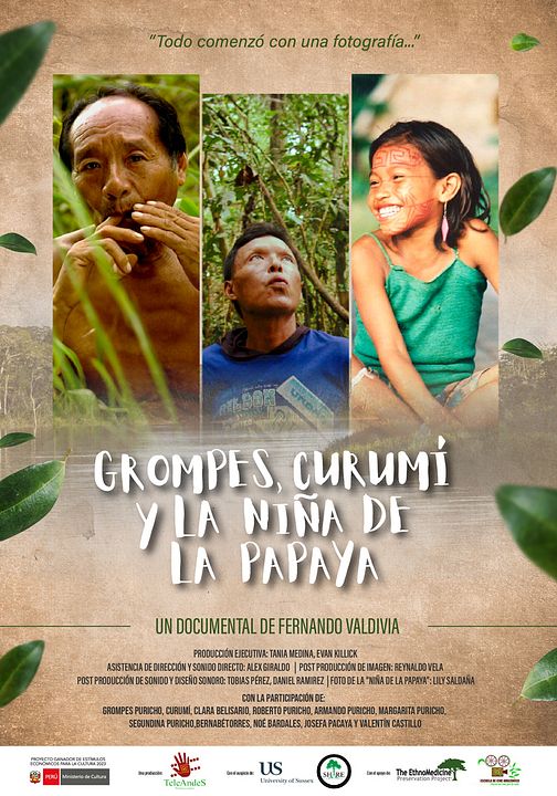 Grompes, Curumí y la niña de la papaya : Affiche