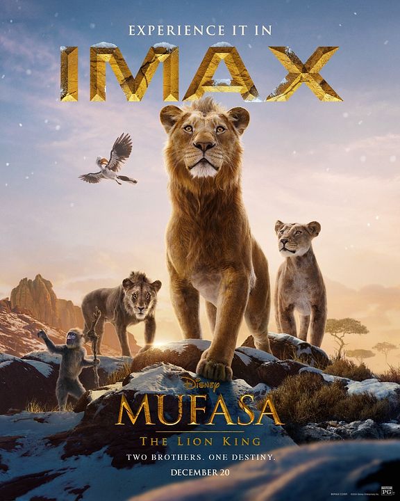 Mufasa : Le Roi Lion : Affiche