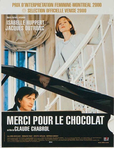 Merci pour le chocolat : Affiche