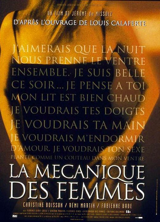 La mécanique des femmes : Affiche