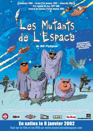Les Mutants de l'espace : Affiche Bill Plympton