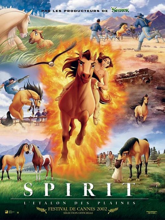 Spirit, l'étalon des plaines : Affiche