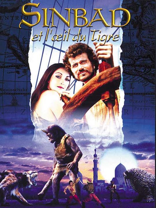 Sinbad et l'oeil du tigre : Affiche