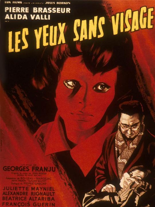 Les Yeux sans visage : Affiche Georges Franju