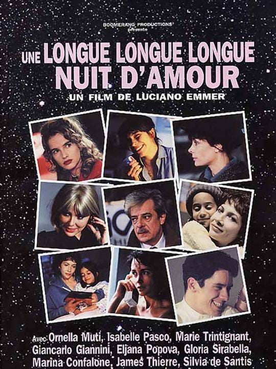 Une Longue, longue, longue nuit d'amour : Affiche