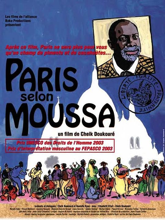 Paris selon Moussa : Affiche