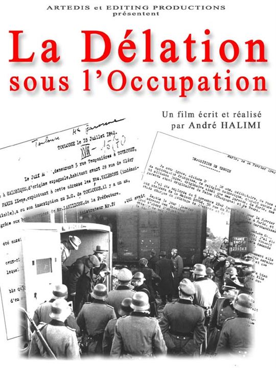 La Délation sous l'Occupation : Affiche André Halimi