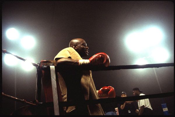Dans les cordes : Photo Omar Epps